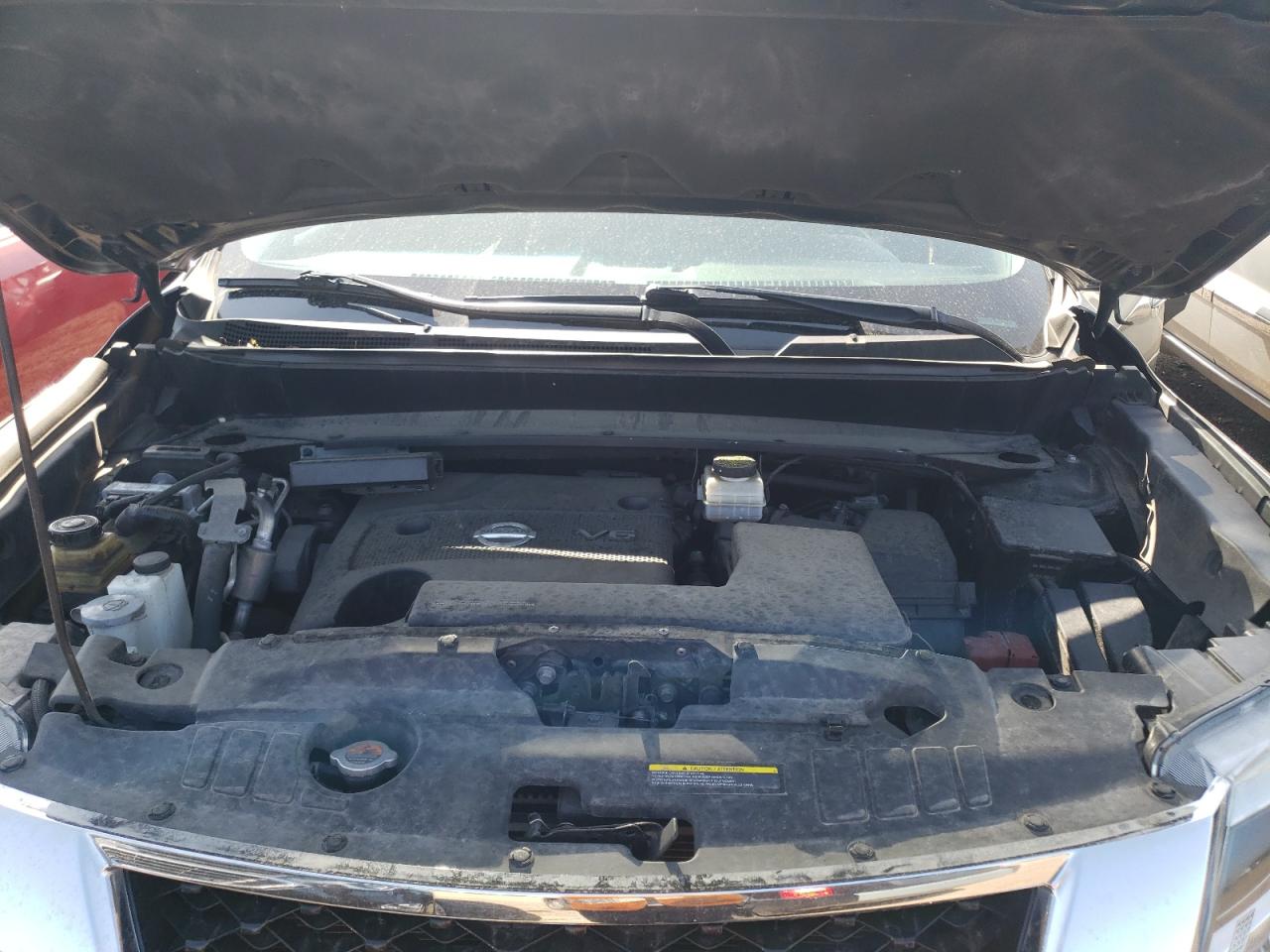 2015 Nissan Pathfinder VIN 5N1AR2MM1FC716718 Copart auction photo, rear end damage thumbnail 7