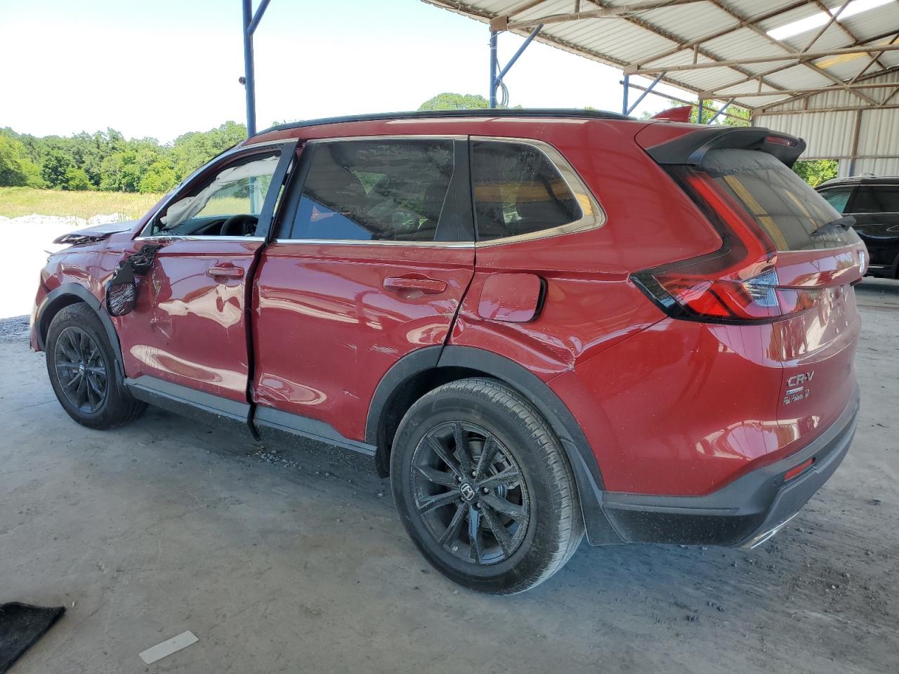 2024 Honda CR-V VIN 5J6RS5H80RL005116 Copart auction photo, all over damage thumbnail 2