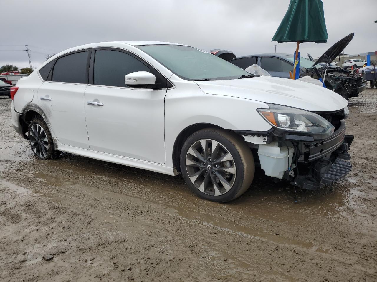 2019 Nissan Sentra VIN 3N1CB7AP3KY451270 Copart auction photo, front end / rear end damage thumbnail 4