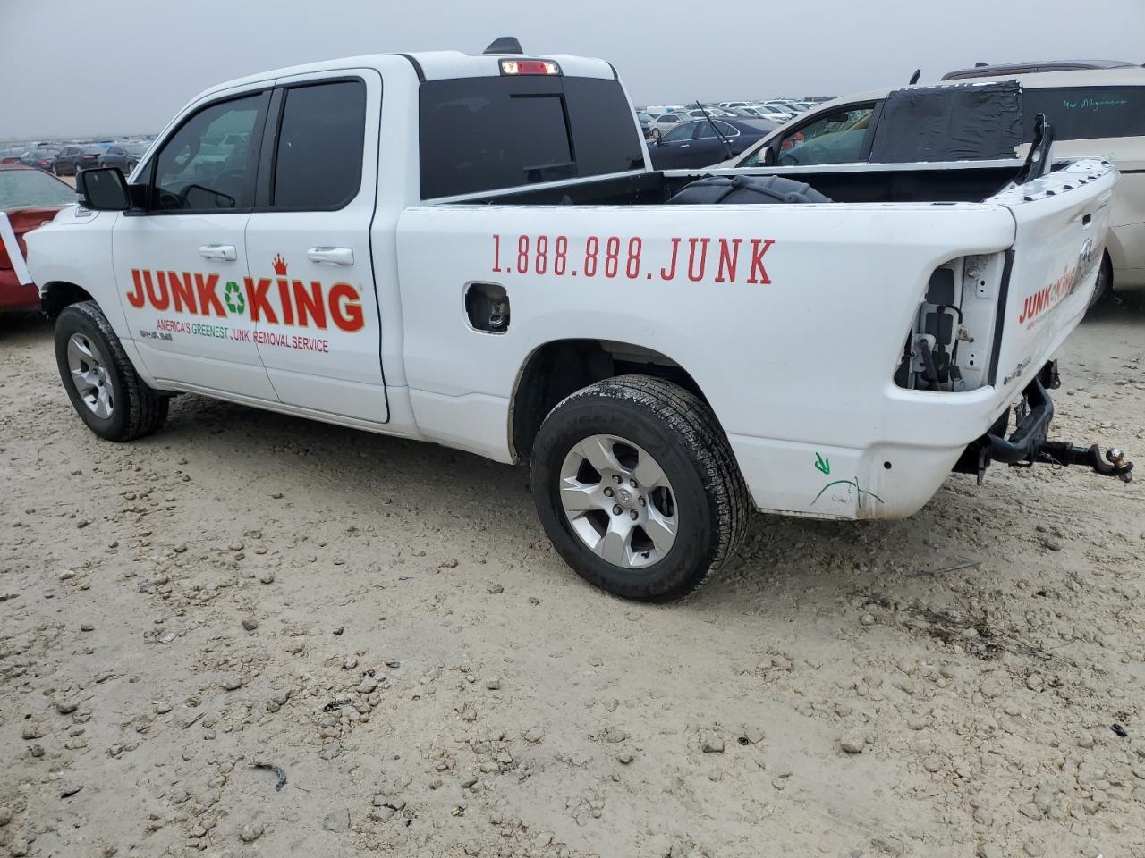 2022 RAM 1500 VIN 1C6RREBG5NN357969 Copart auction photo, all over damage thumbnail 2