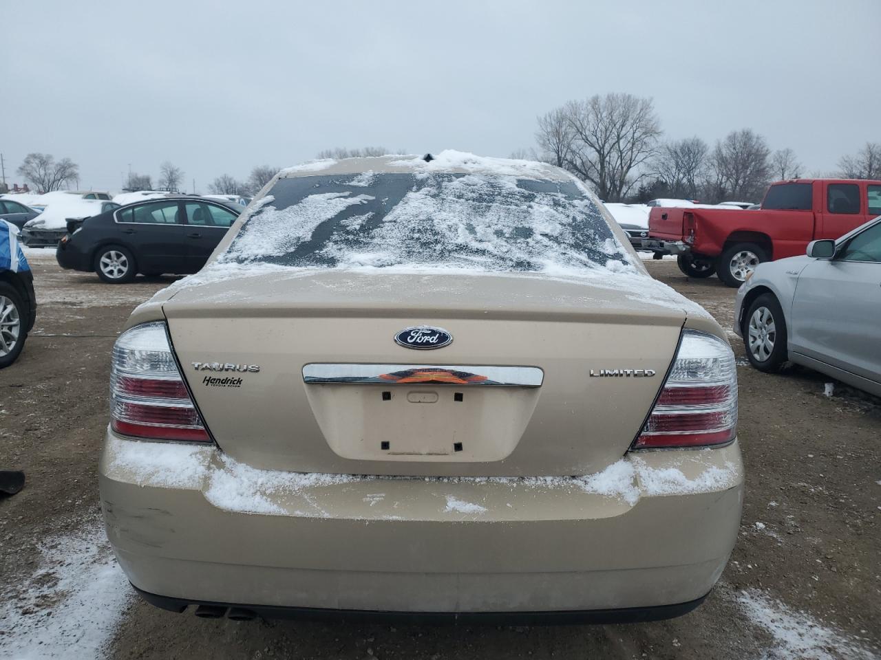 2008 Ford Taurus VIN 1FAHP25WX8G104690 Copart auction photo, rear end / side damage thumbnail 6