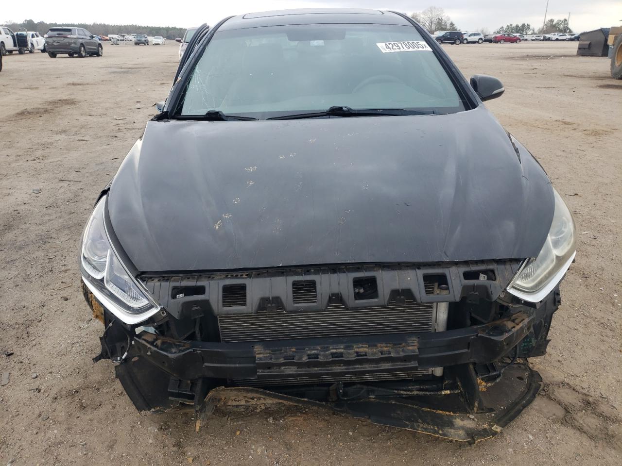 2019 Hyundai Sonata VIN 5NPE34AFXKH755251 Copart auction photo, all over damage thumbnail 5
