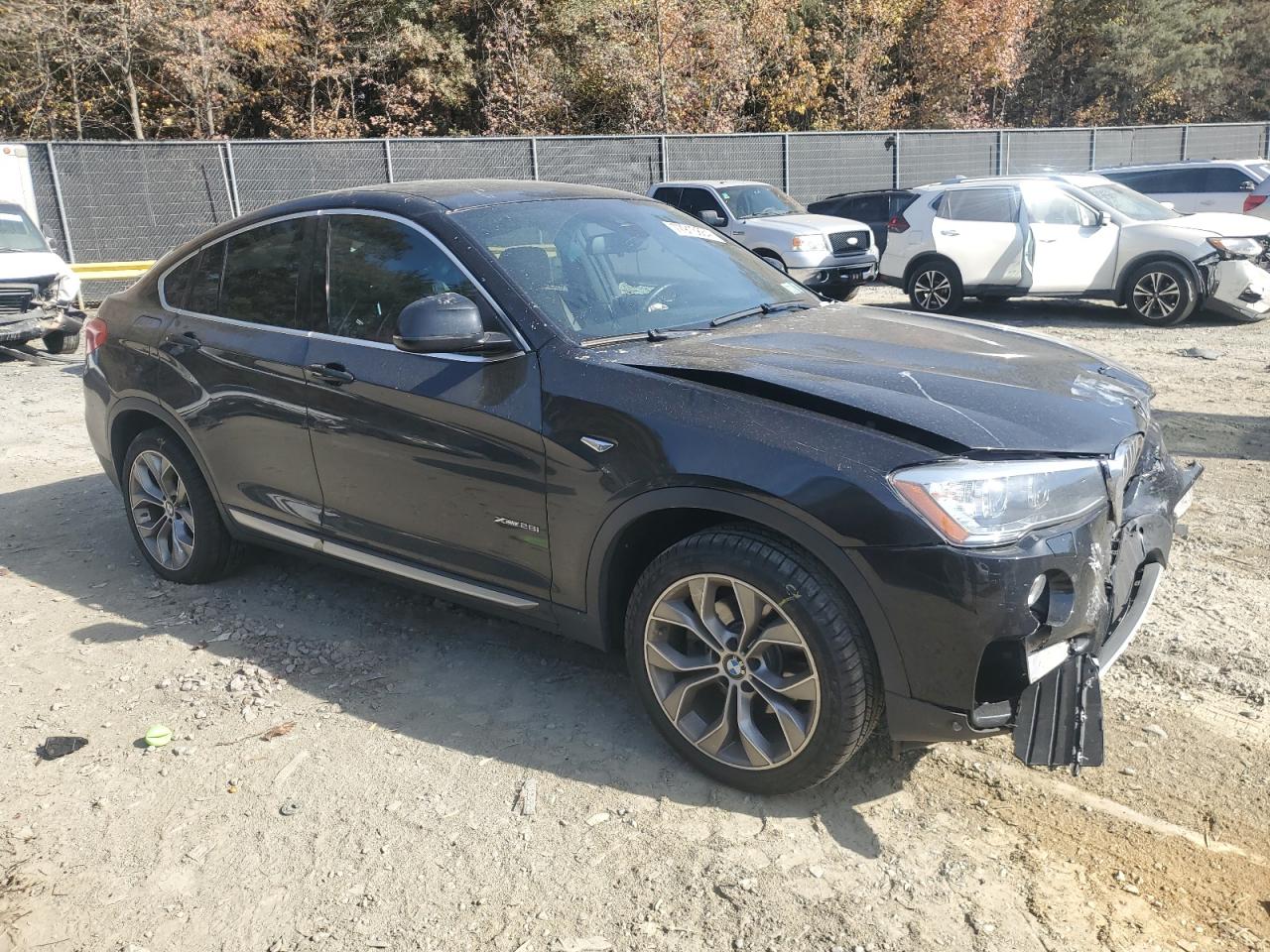 2018 BMW X4 VIN 5UXXW3C56J0T82511 Copart auction photo, front end damage thumbnail 4