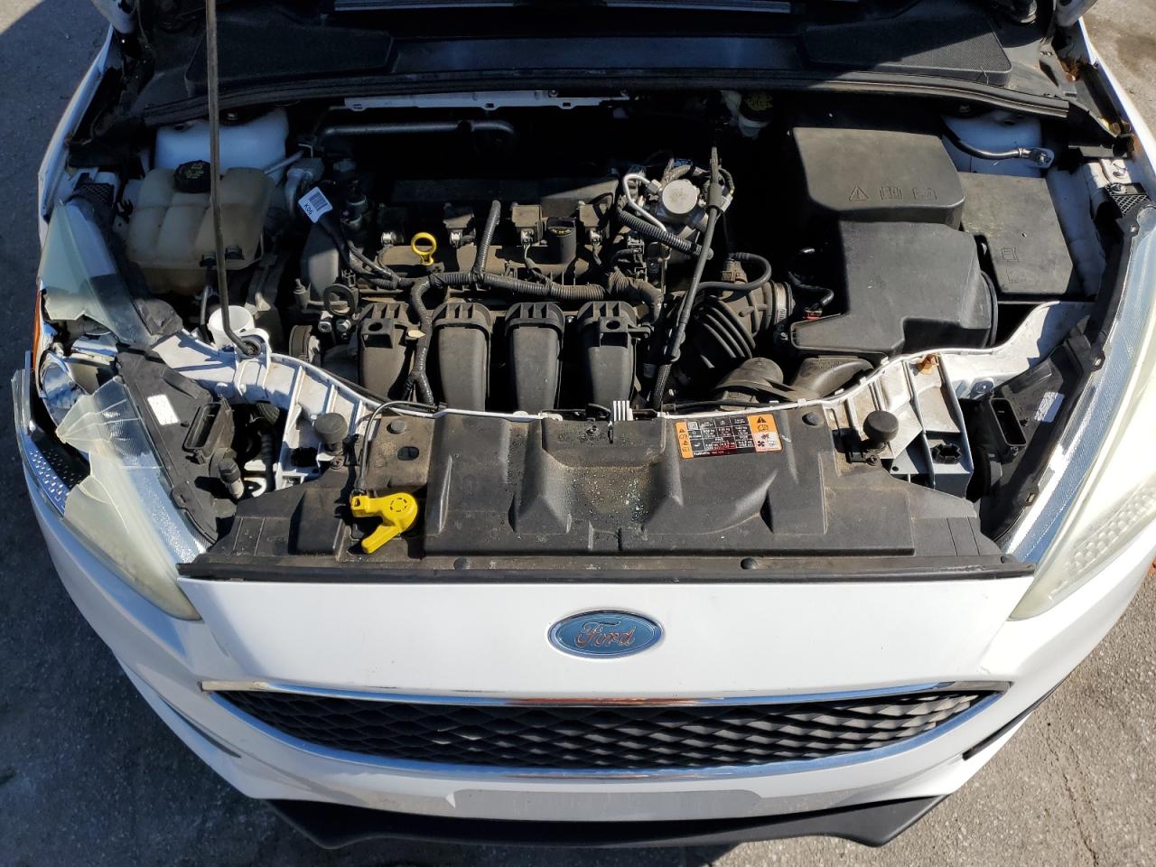 2016 Ford Focus VIN 1FADP3F21GL393349 Copart auction photo, side / rear end damage thumbnail 11
