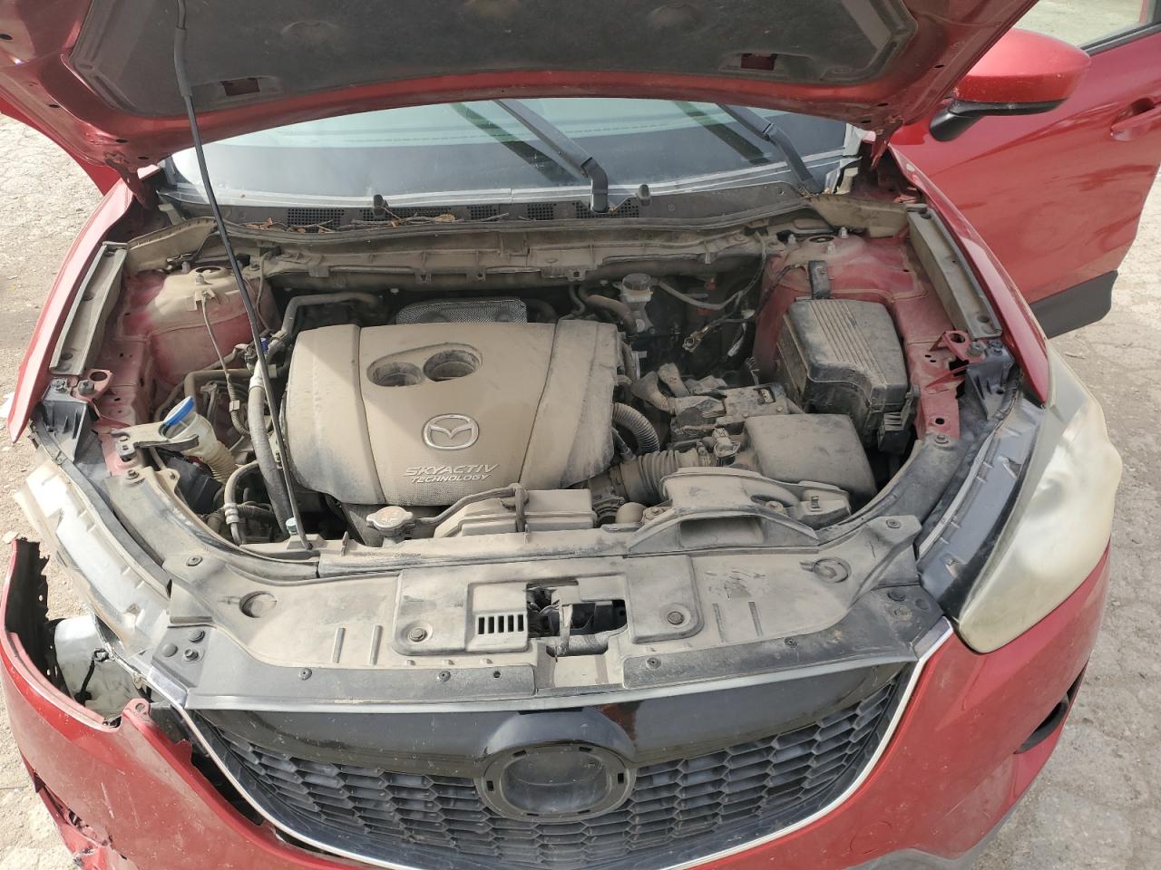 2015 Mazda CX-5 VIN JM3KE2CY8F0437302 Copart auction photo, all over damage thumbnail 12