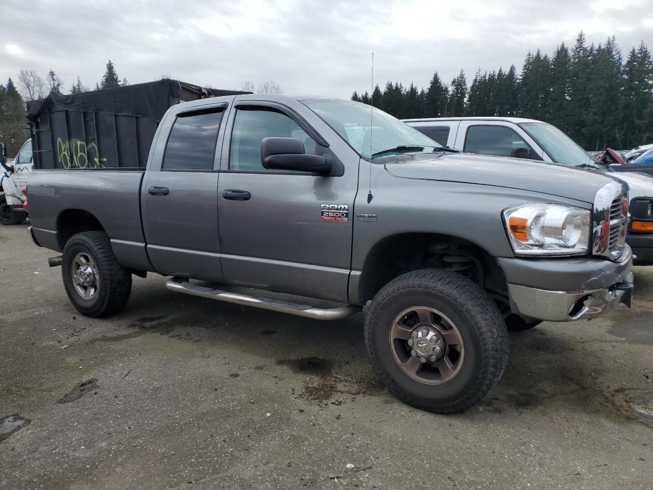 2009 Dodge RAM VIN 3D7KS28T59G550810 Copart auction photo, front end damage thumbnail 4