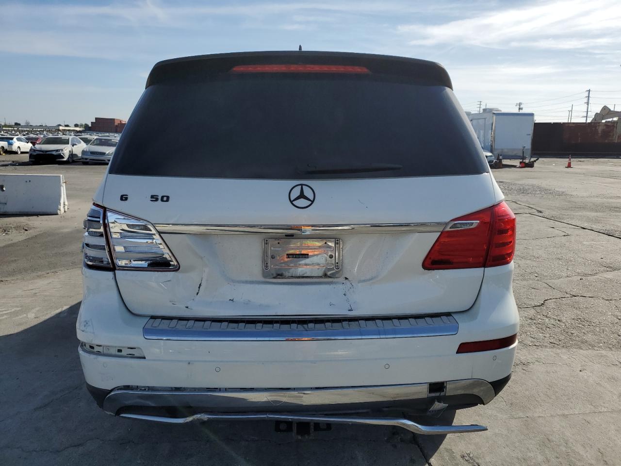 2013 Mercedes-Benz GL-klasse VIN 4JGDF7CE6DA136953 Copart auction photo, front end / rear end damage thumbnail 6