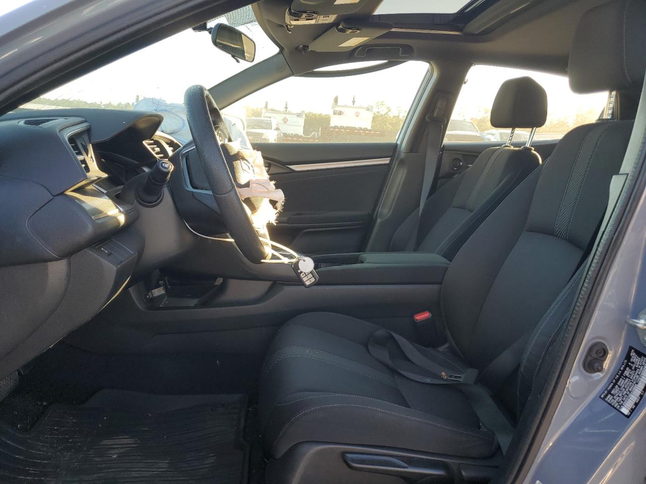 2018 Honda Civic VIN SHHFK7H50JU236095 Copart auction photo, rear end / front end damage thumbnail 7