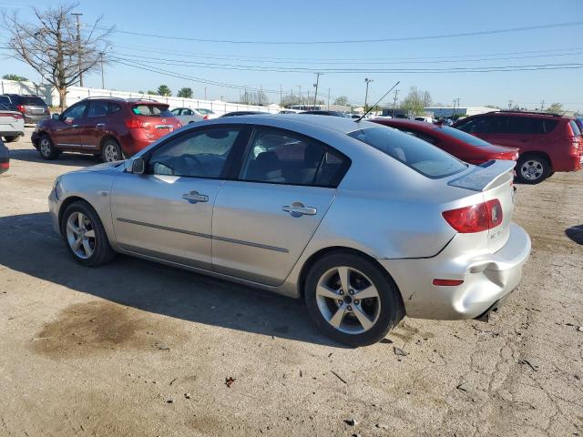 2006 Mazda 3 VIN JM1BK32F261400618 Copart auction photo, side / rear end damage thumbnail 2