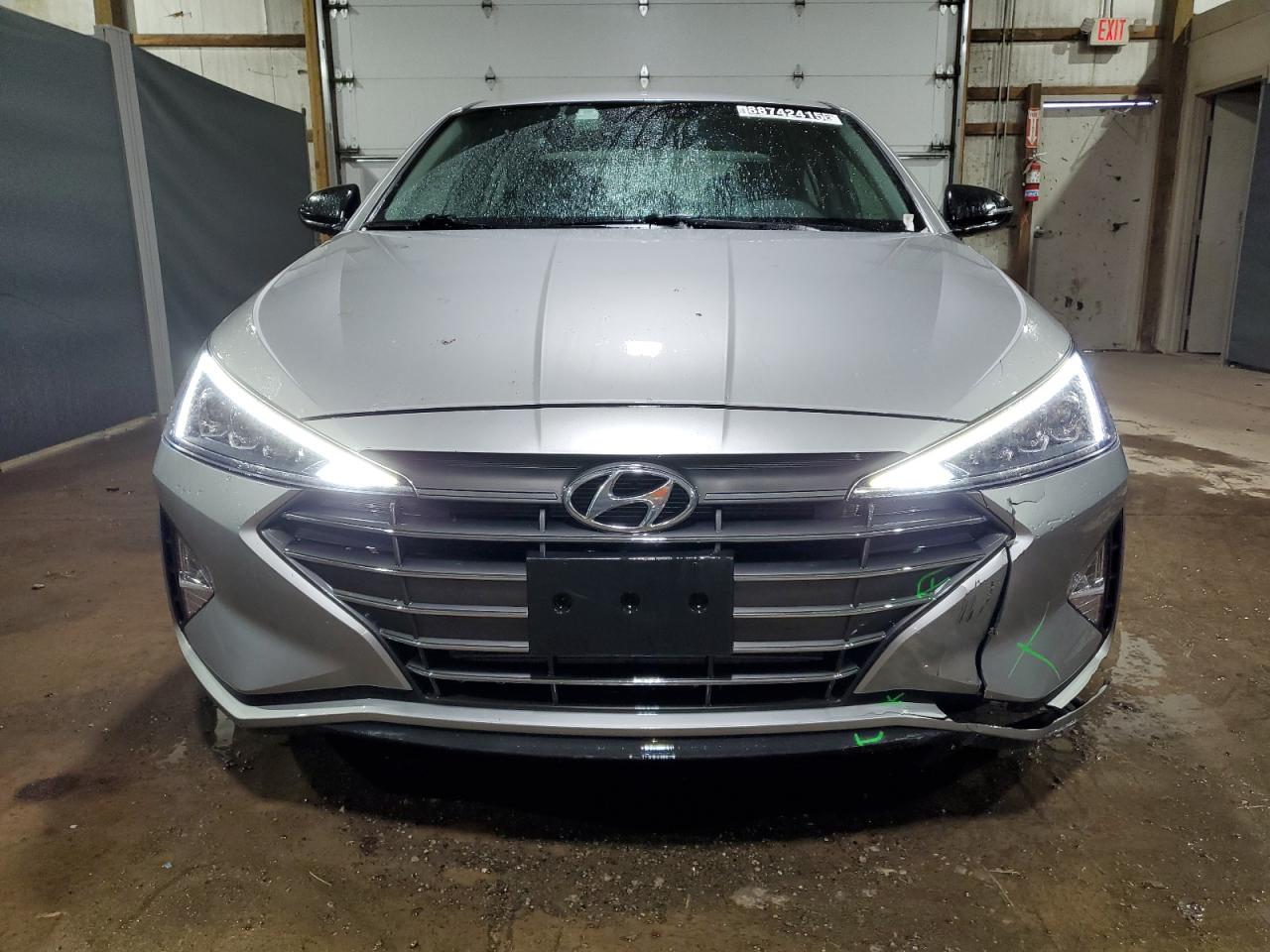 2020 Hyundai Elantra VIN 5NPD84LF2LH594292 Copart auction photo, front end / front end damage thumbnail 5