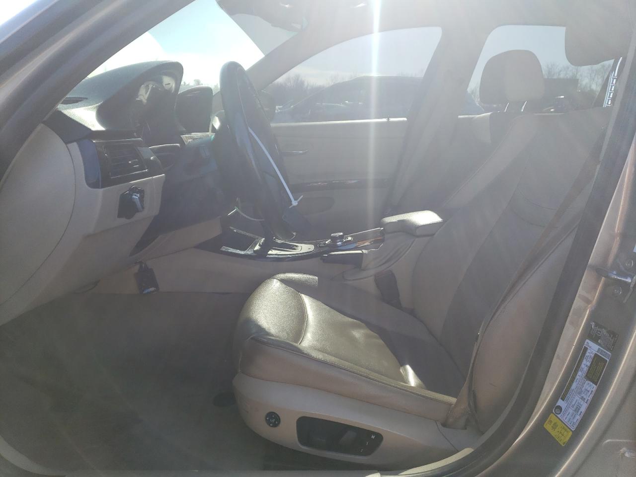 2011 BMW 3er VIN WBAPK5C53BA995803 Copart auction photo, front end / side damage thumbnail 7