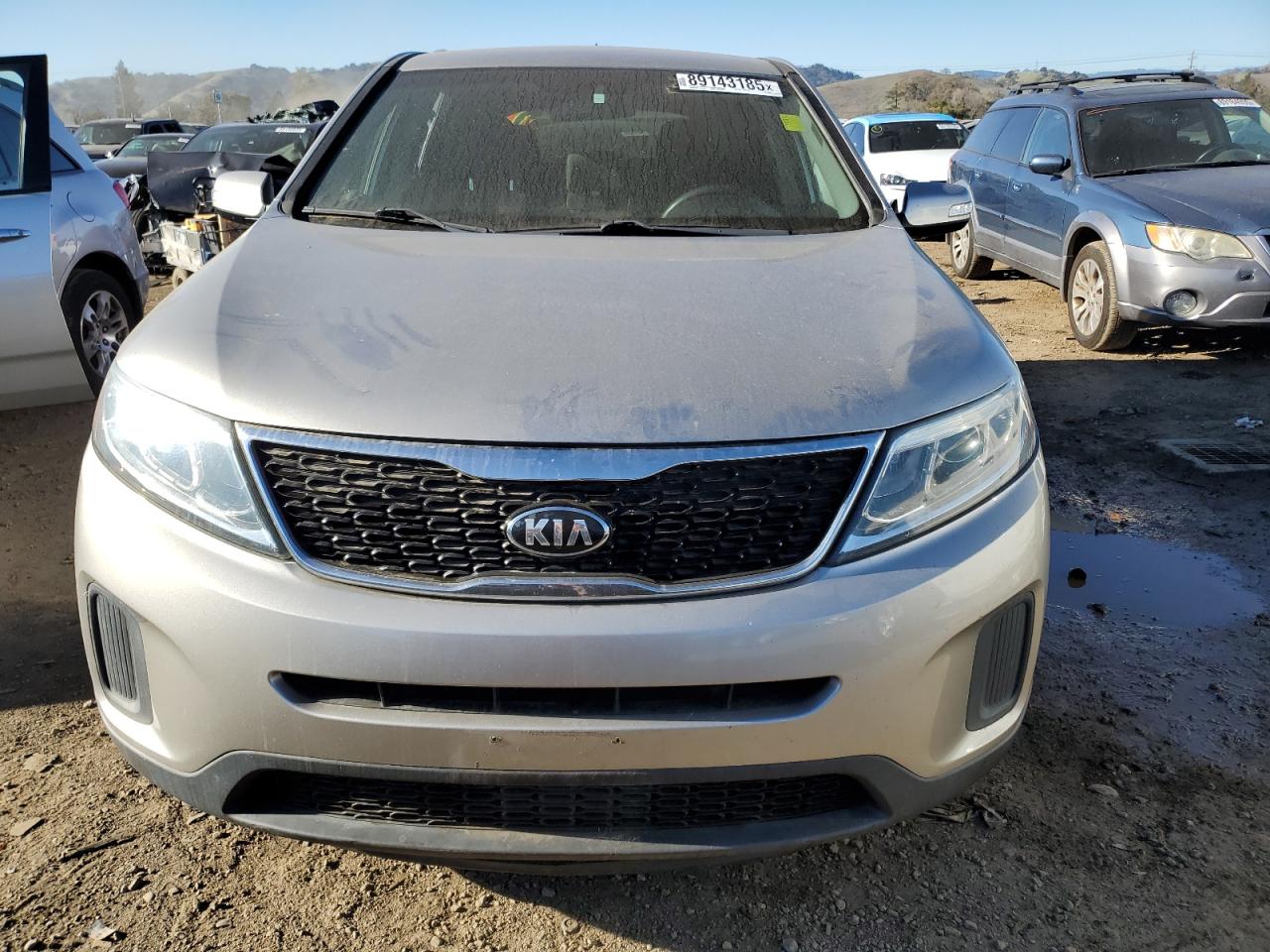 2015 KIA Sorento VIN 5XYKT3A64FG595815 Copart auction photo, vandalism / side damage thumbnail 5