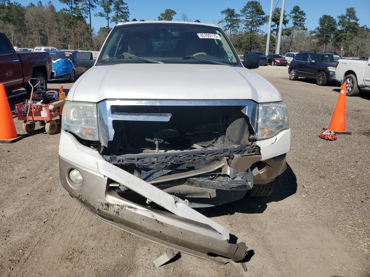 2012 Ford Expedition VIN 1FMJK1H51CEF15189 Copart auction photo, front end damage thumbnail 5