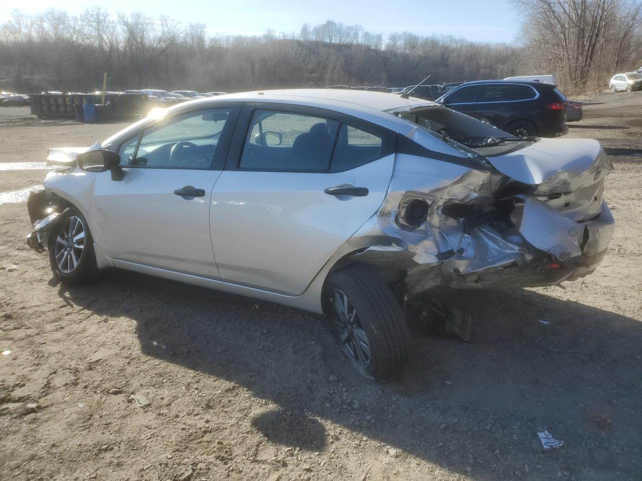 2024 Nissan Versa VIN 3N1CN8DV1RL833229 Copart auction photo, front end / rear end damage thumbnail 2