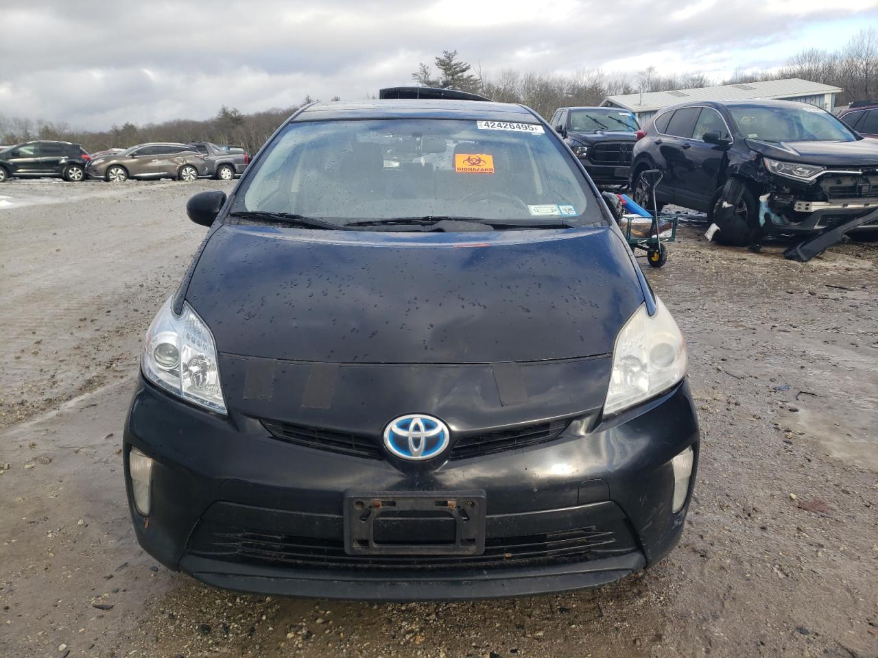 2014 Toyota Prius VIN JTDKN3DU4E1747448 Copart auction photo, rear end damage thumbnail 5