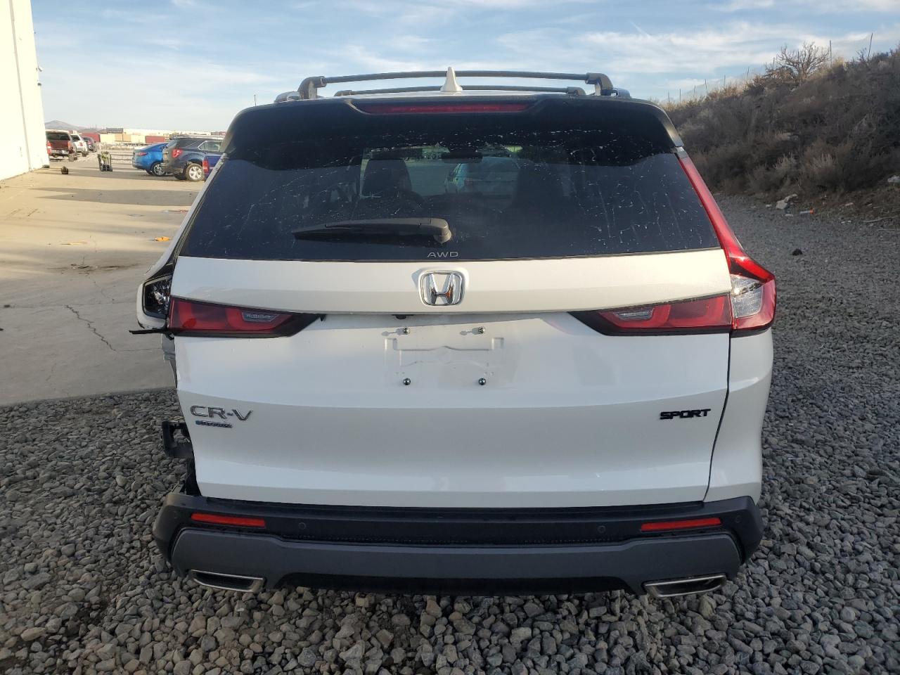 2024 Honda CR-V VIN 7FARS6H87RE059452 Copart auction photo, side / rear end damage thumbnail 6
