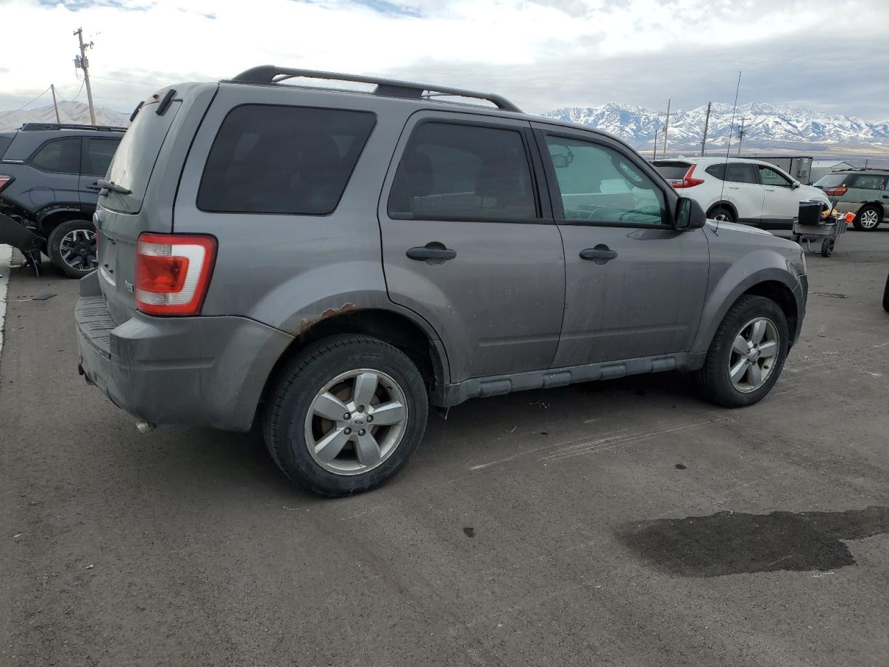 2012 Ford Escape VIN 1FMCU9DG4CKC07749 Copart auction photo, front end / side damage thumbnail 3