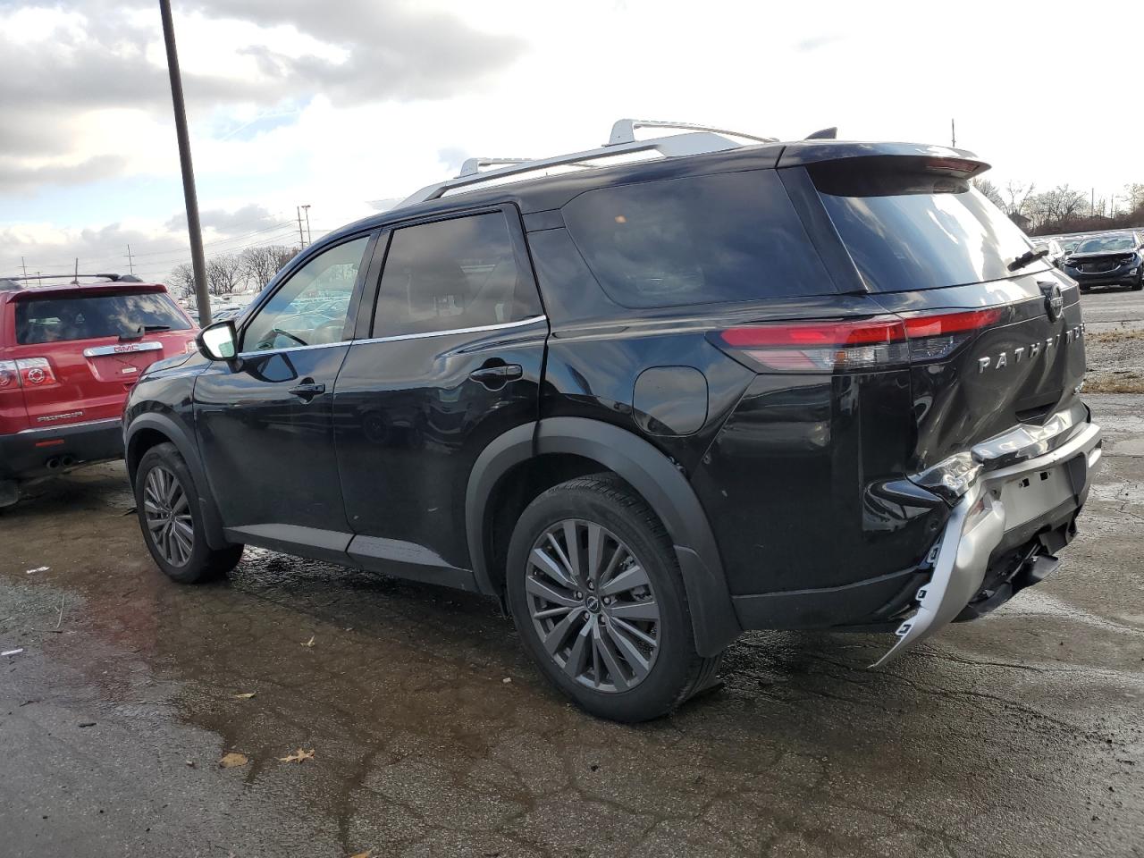 2024 Nissan Pathfinder VIN 5N1DR3CD5RC271005 Copart auction photo, rear end / side damage thumbnail 2