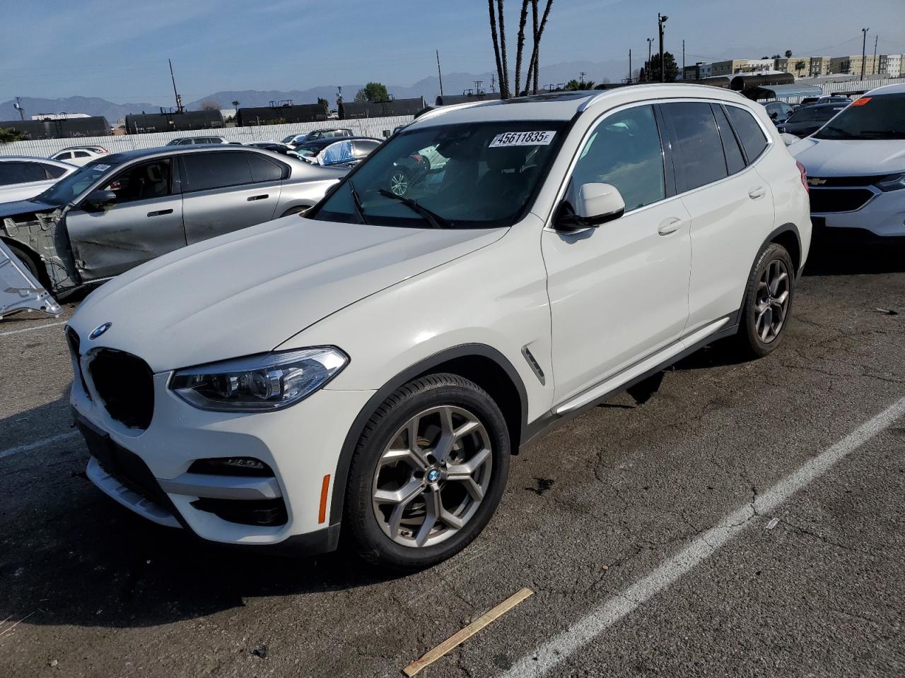 2021 BMW X3 VIN 5UXTY5C05M9F57732