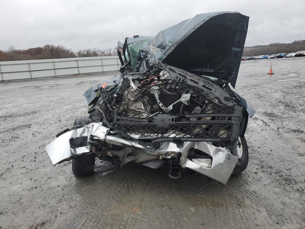 2012 Chevrolet Silverado VIN 1GC1KYE86CF111648 Copart auction photo, all over damage thumbnail 5