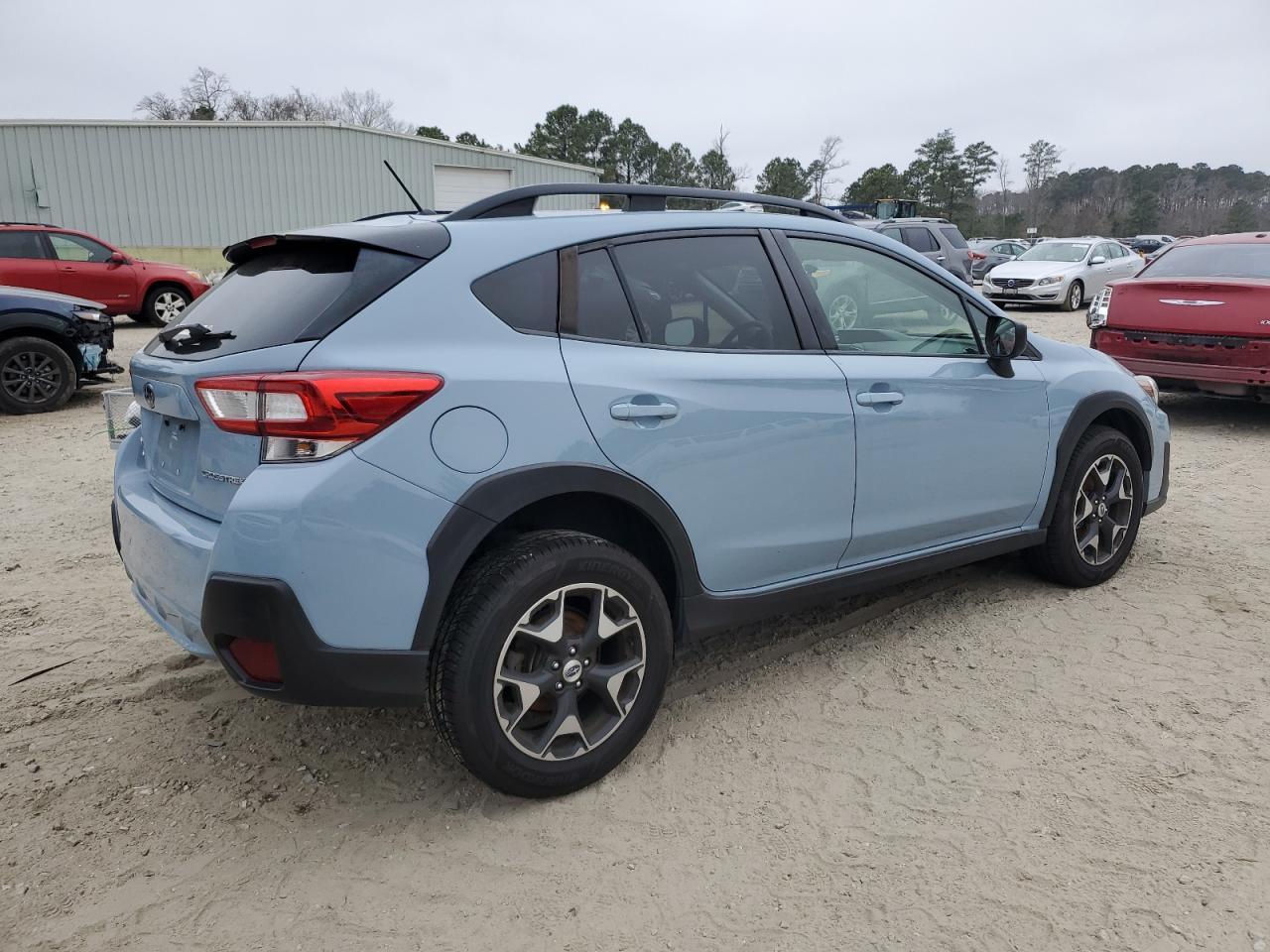 2018 Subaru XV VIN JF2GTAAC5J8202437 Copart auction photo, side / minor dent/scratches damage thumbnail 3