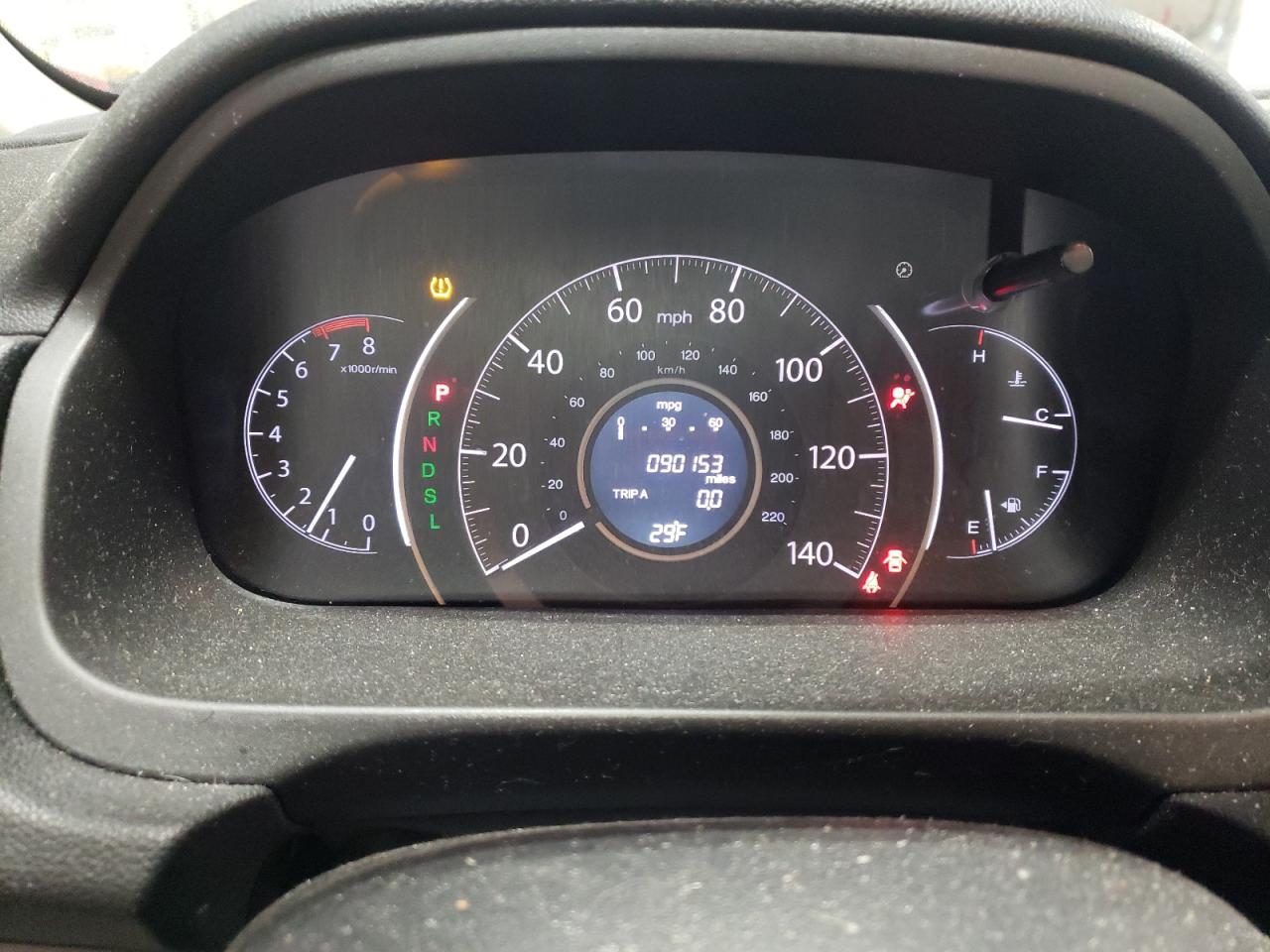 2016 Honda CR-V VIN 5J6RM4H3XGL129691 Copart auction photo, front end / rear end damage thumbnail 9
