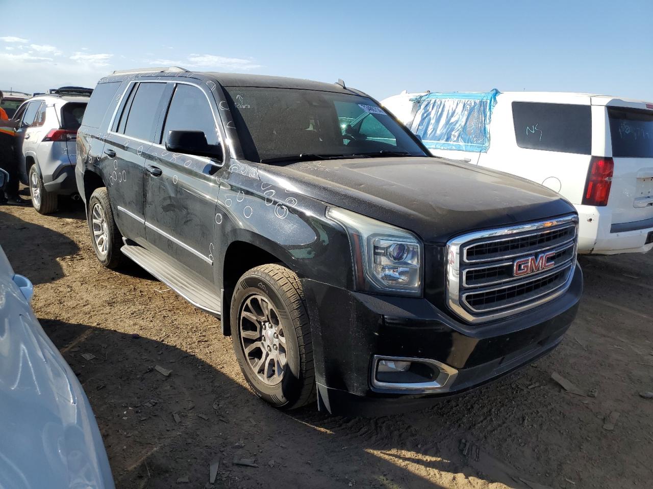 2015 GMC Yukon VIN 1GKS2BKC1FR267307 Copart auction photo, hail damage thumbnail 4