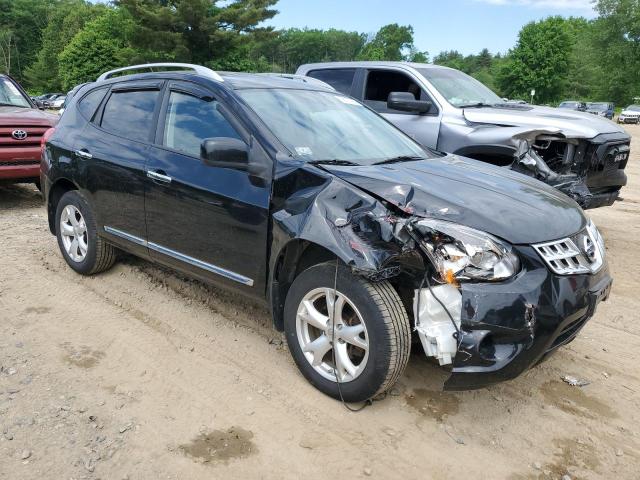 2011 Nissan Rogue VIN JN8AS5MV9BW672631 Copart auction photo, front end / side damage thumbnail 4