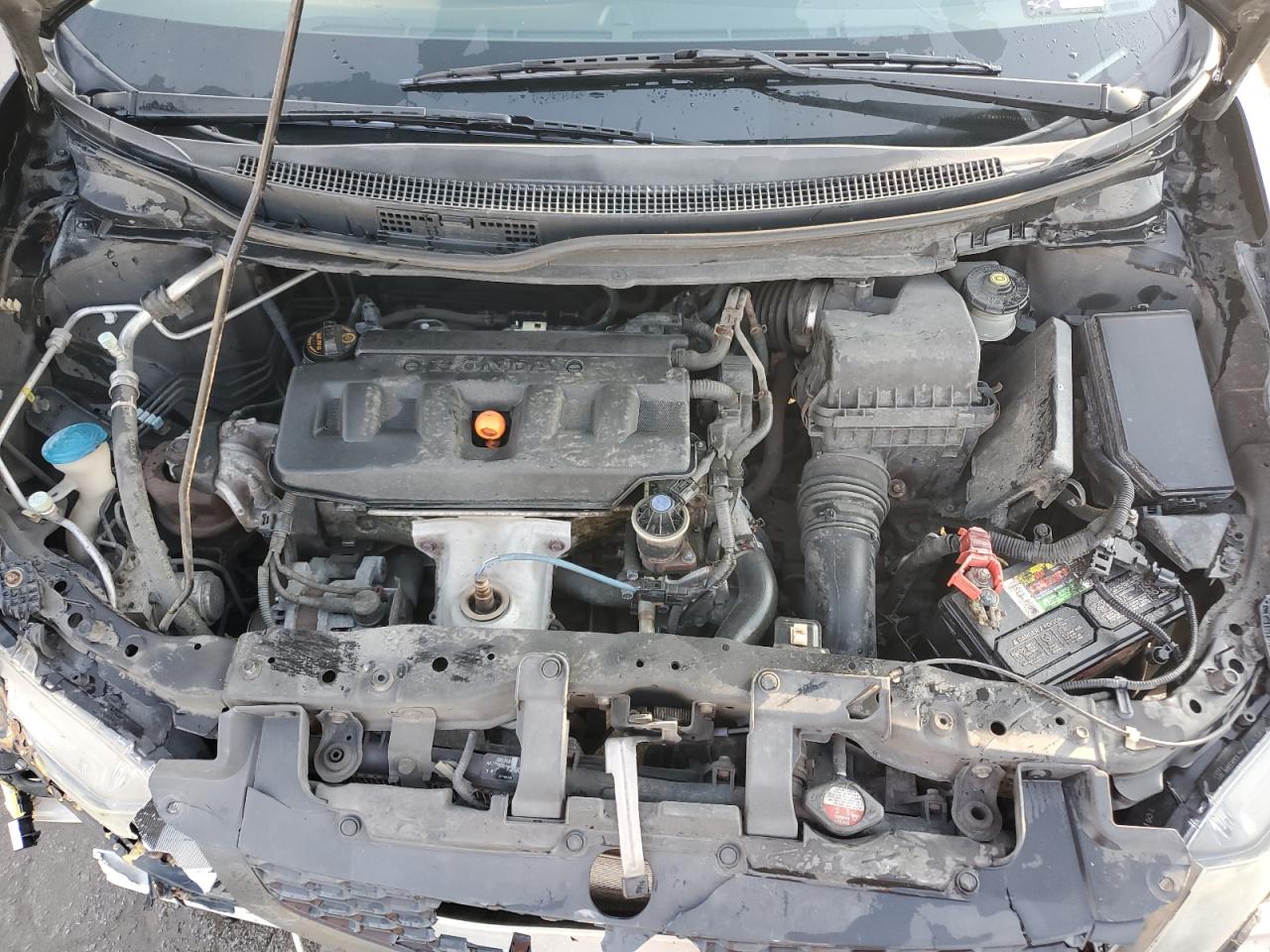 2012 Honda Civic VIN 2HGFG3B55CH509955 Copart auction photo, front end / minor dent/scratches damage thumbnail 11