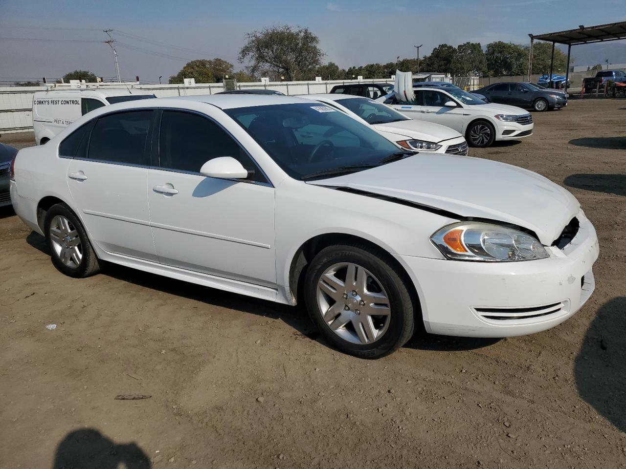 2016 Chevrolet Impala VIN 2G1WB5E31G1106565 Copart auction photo, front end damage thumbnail 4