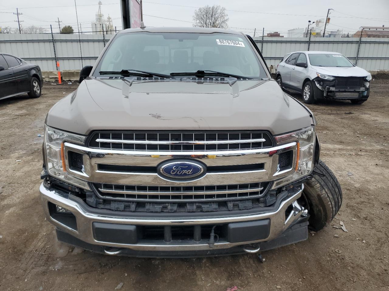 2018 Ford F-150 VIN 1FTEW1EG1JKC61076 Copart auction photo, all over damage thumbnail 5