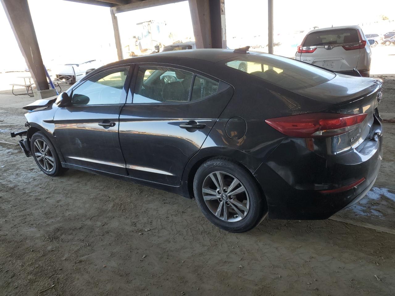2017 Hyundai Elantra VIN 5NPD84LF5HH045595 Copart auction photo, front end damage thumbnail 2