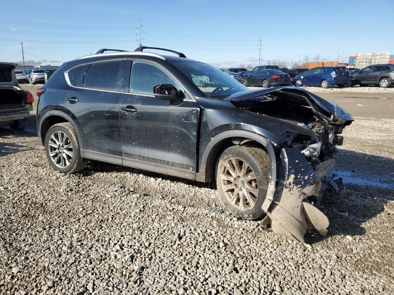 2020 Mazda CX-5 VIN JM3KFBDM3L0811433 Copart auction photo, front end damage thumbnail 4