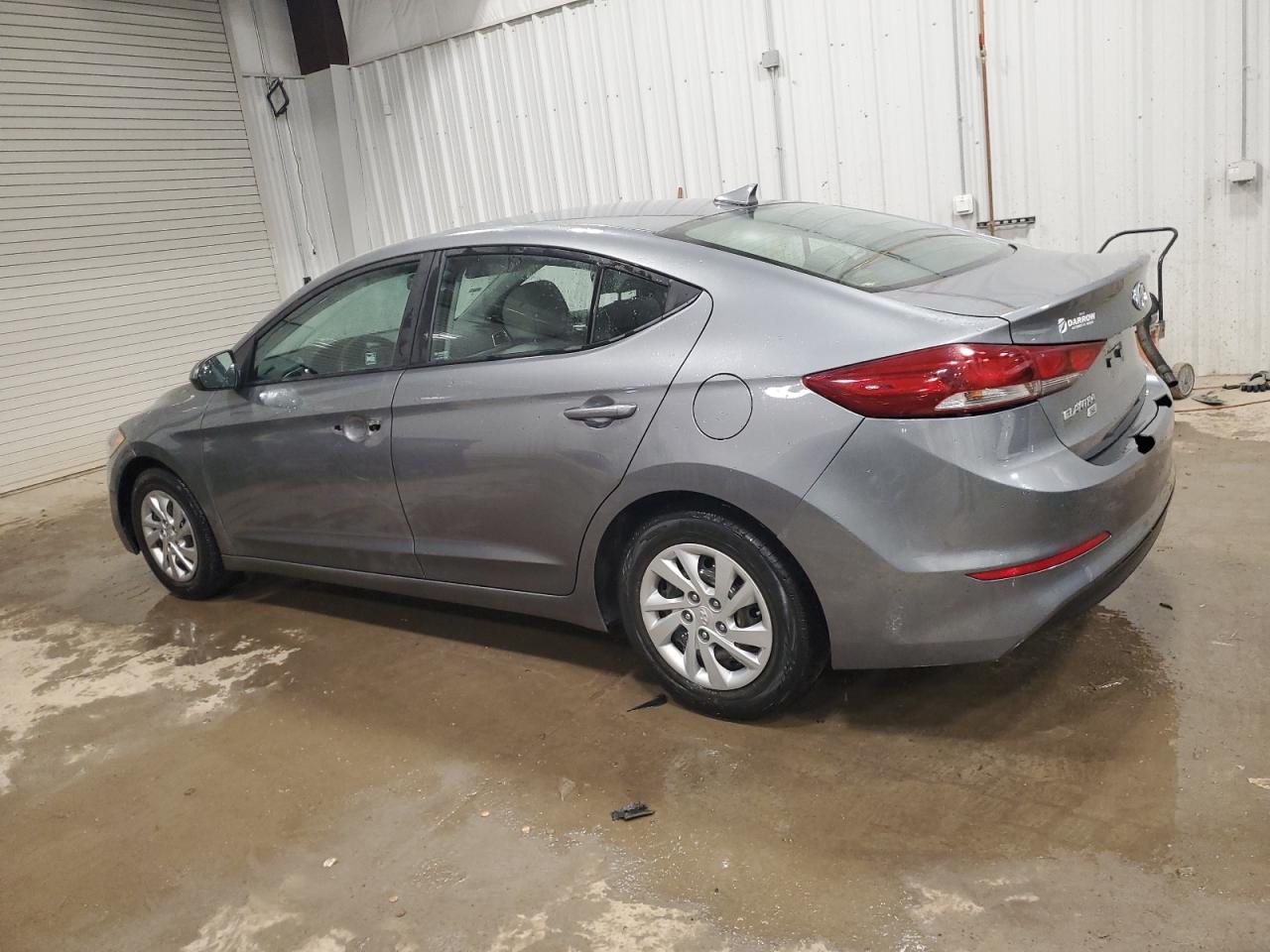 2017 Hyundai Elantra VIN KMHD74LF0HU428414 Copart auction photo, side / rear end damage thumbnail 2
