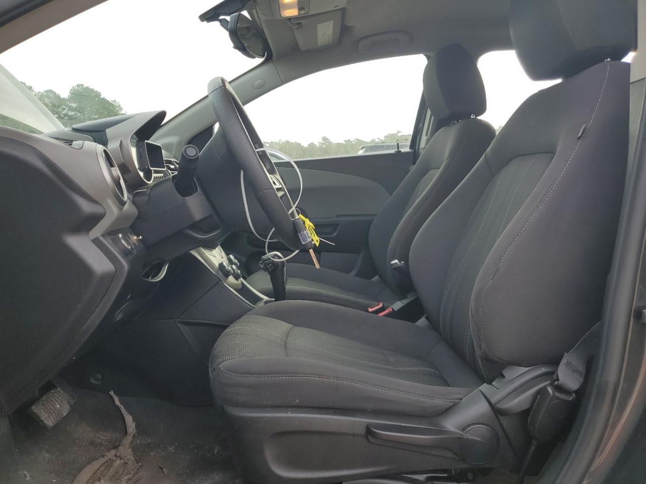 2015 Chevrolet Sonic VIN 1G1JC6SG5F4192812 Copart auction photo, side / rear end damage thumbnail 7