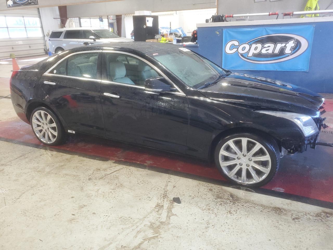 2017 Cadillac ATS VIN 1G6AH5RX9H0186419 Copart auction photo, front end / rear end damage thumbnail 4