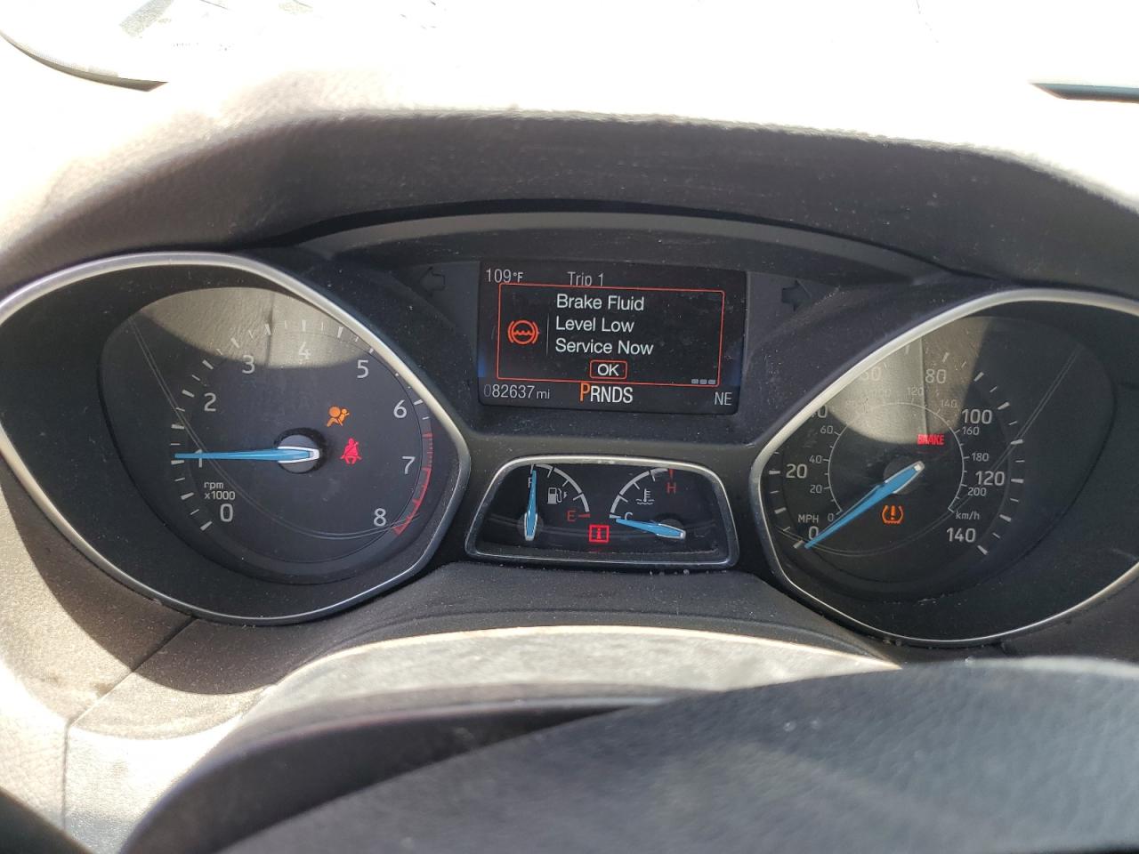 2018 Ford Focus VIN 1FADP3FE8JL275381 Copart auction photo, all over damage thumbnail 9