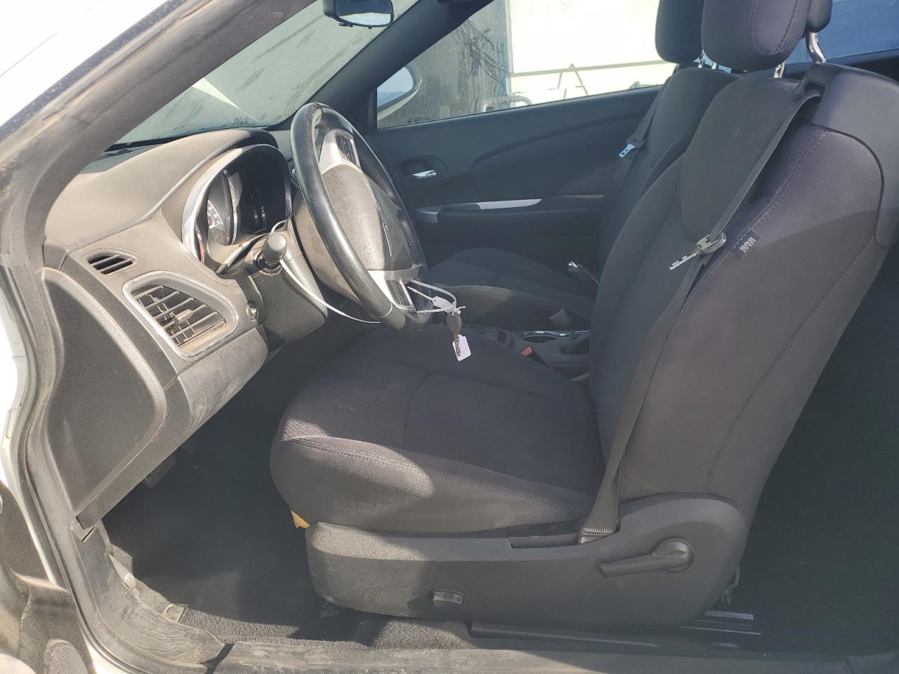 2013 Chrysler 200 VIN 1C3BCBEB7DN526662 Copart auction photo, rejected repair / front end damage thumbnail 7