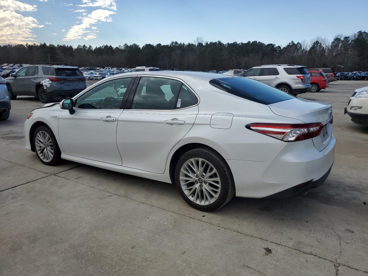 2019 Toyota Camry VIN 4T1B21HK5KU514299 Copart auction photo, front end damage thumbnail 2