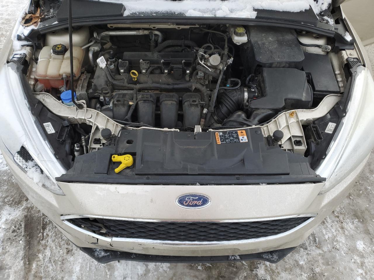 2018 Ford Focus VIN 1FADP3F28JL203117 Copart auction photo, front end damage thumbnail 11
