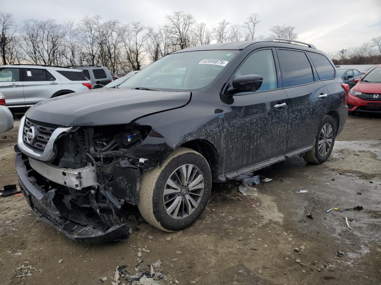 2019 Nissan Pathfinder VIN 5N1DR2MM2KC635976