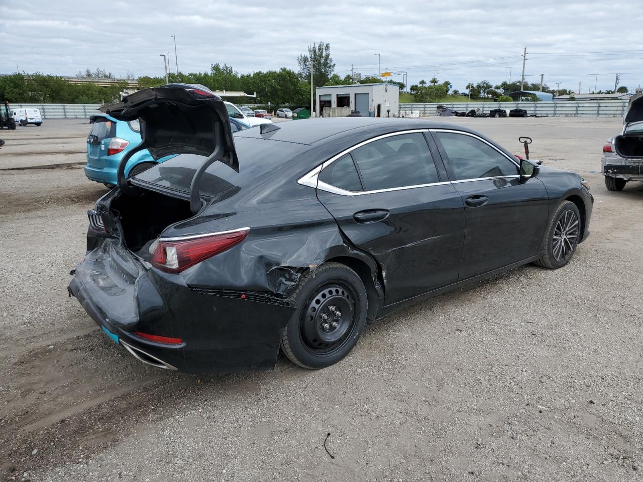 2022 Lexus ES VIN 58ADZ1B10NU120677 Copart auction photo, rear end damage thumbnail 3