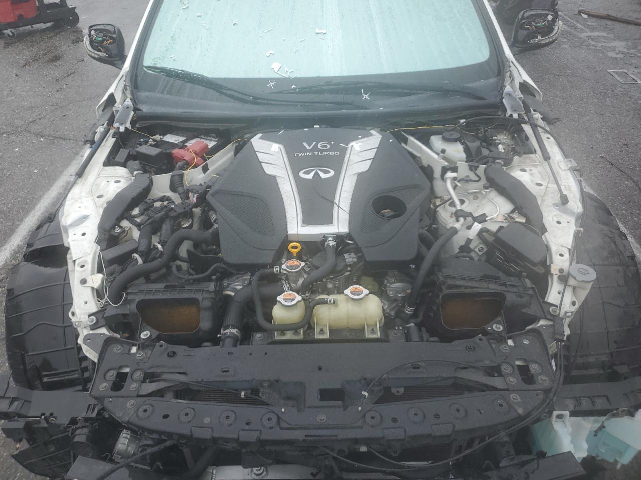 2017 Infiniti Q50 VIN JN1EV7AP5HM743157 Copart auction photo, vandalism / stripped damage thumbnail 11