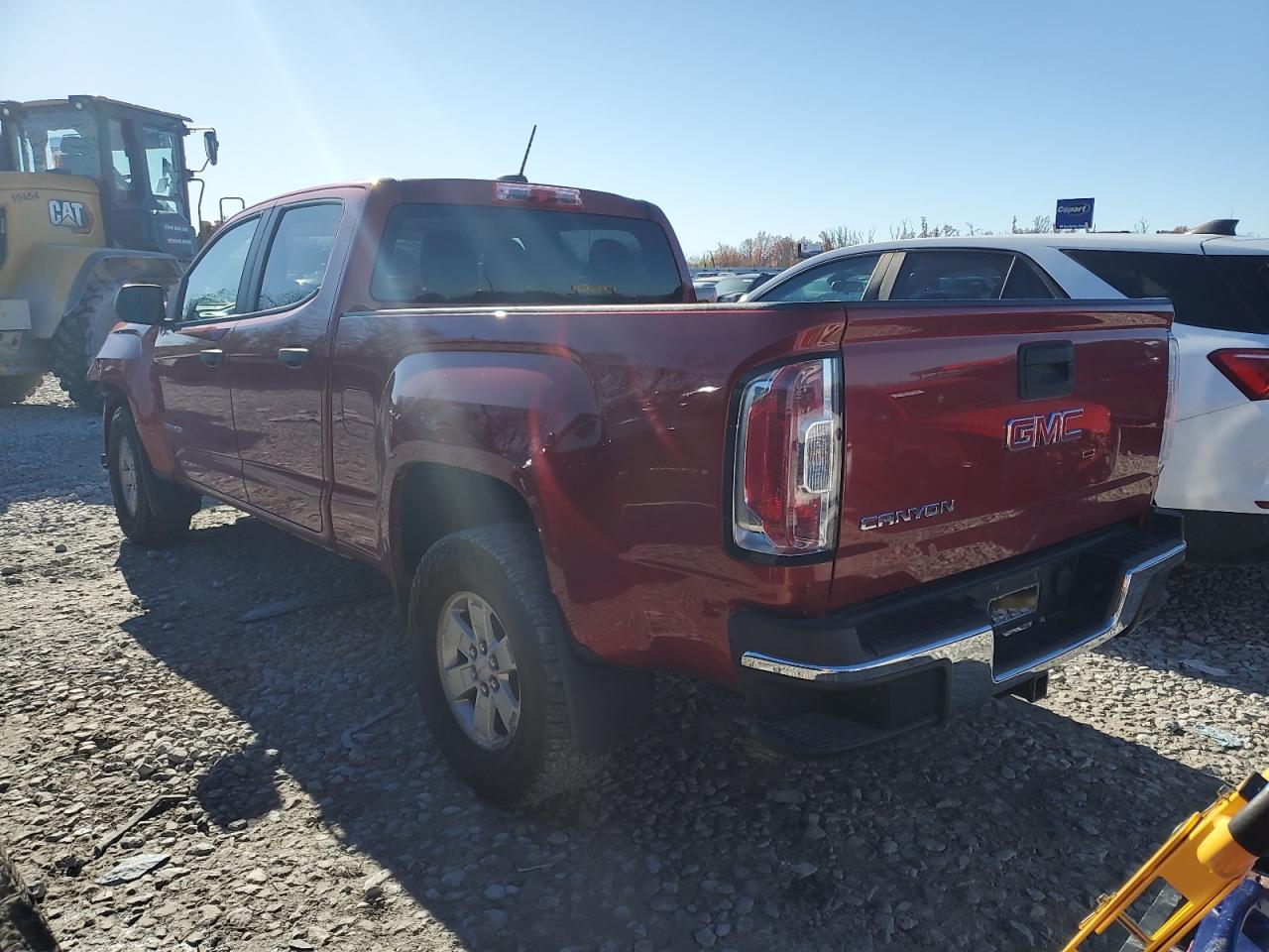 2016 GMC Canyon VIN 1GTG5BE39G1345983 Copart auction photo, front end damage thumbnail 2