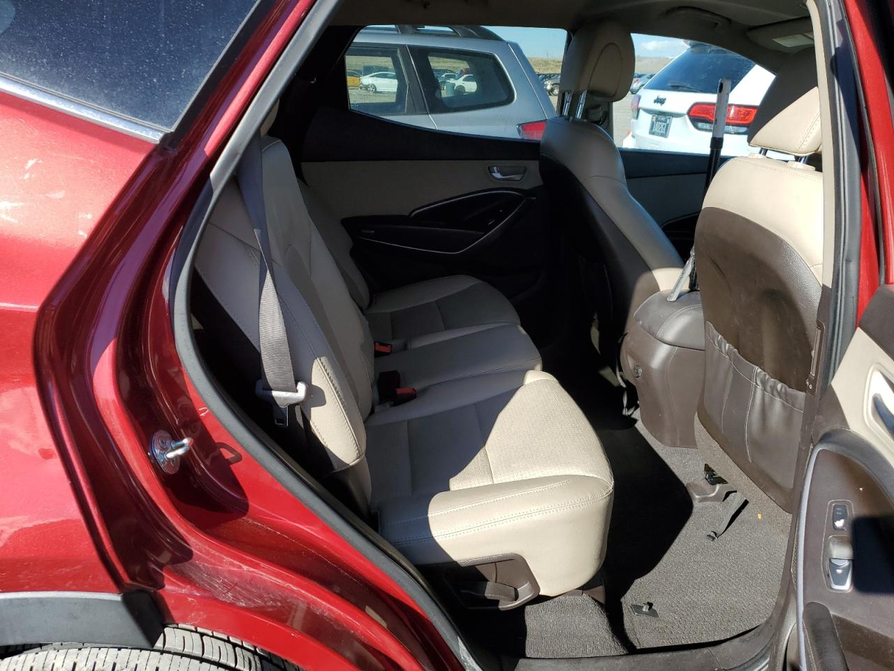2013 Hyundai Santa Fe VIN 5XYZU3LAXDG054083 Copart auction photo, front end / side damage thumbnail 12
