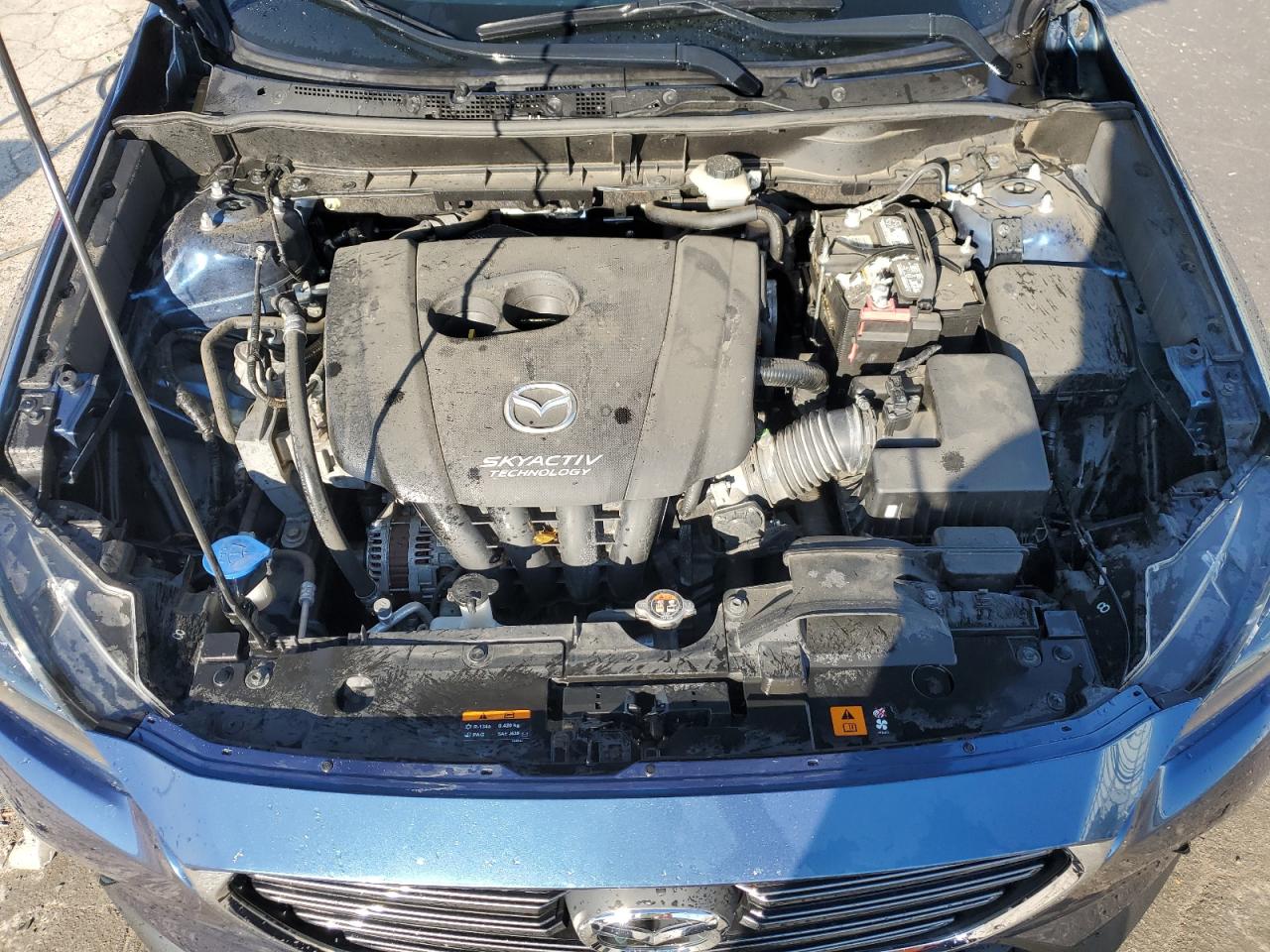 2019 Mazda CX-3 VIN JM1DKDC75K1437176 Copart auction photo, rear end / side damage thumbnail 12