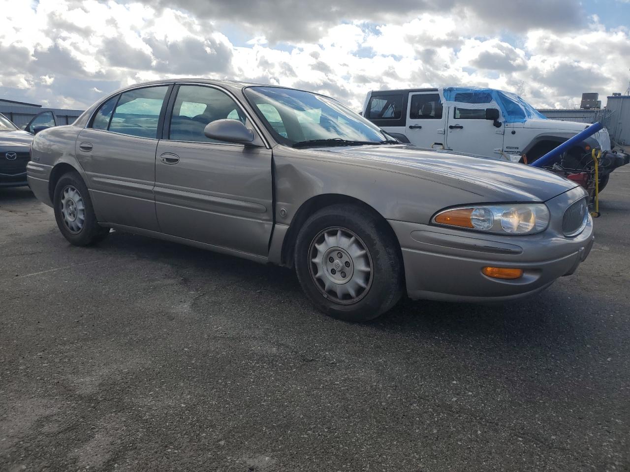 2000 Buick LeSabre VIN 1G4HP54K0YU127452 Copart auction photo, front end / side damage thumbnail 4