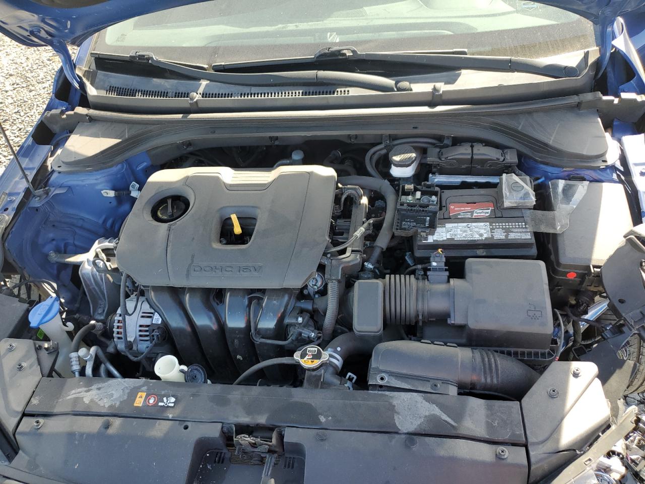 2020 Hyundai Elantra VIN 5NPD84LF1LH519180 Copart auction photo, front end damage thumbnail 11
