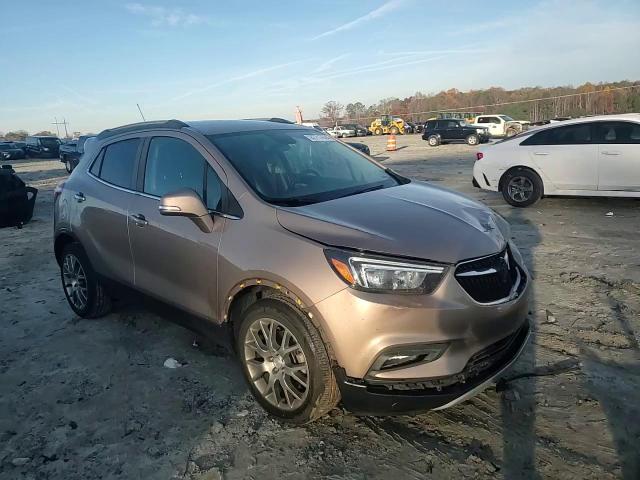 2018 Buick Encore VIN KL4CJ1SB3JB577149 Copart auction photo, front end damage thumbnail 12