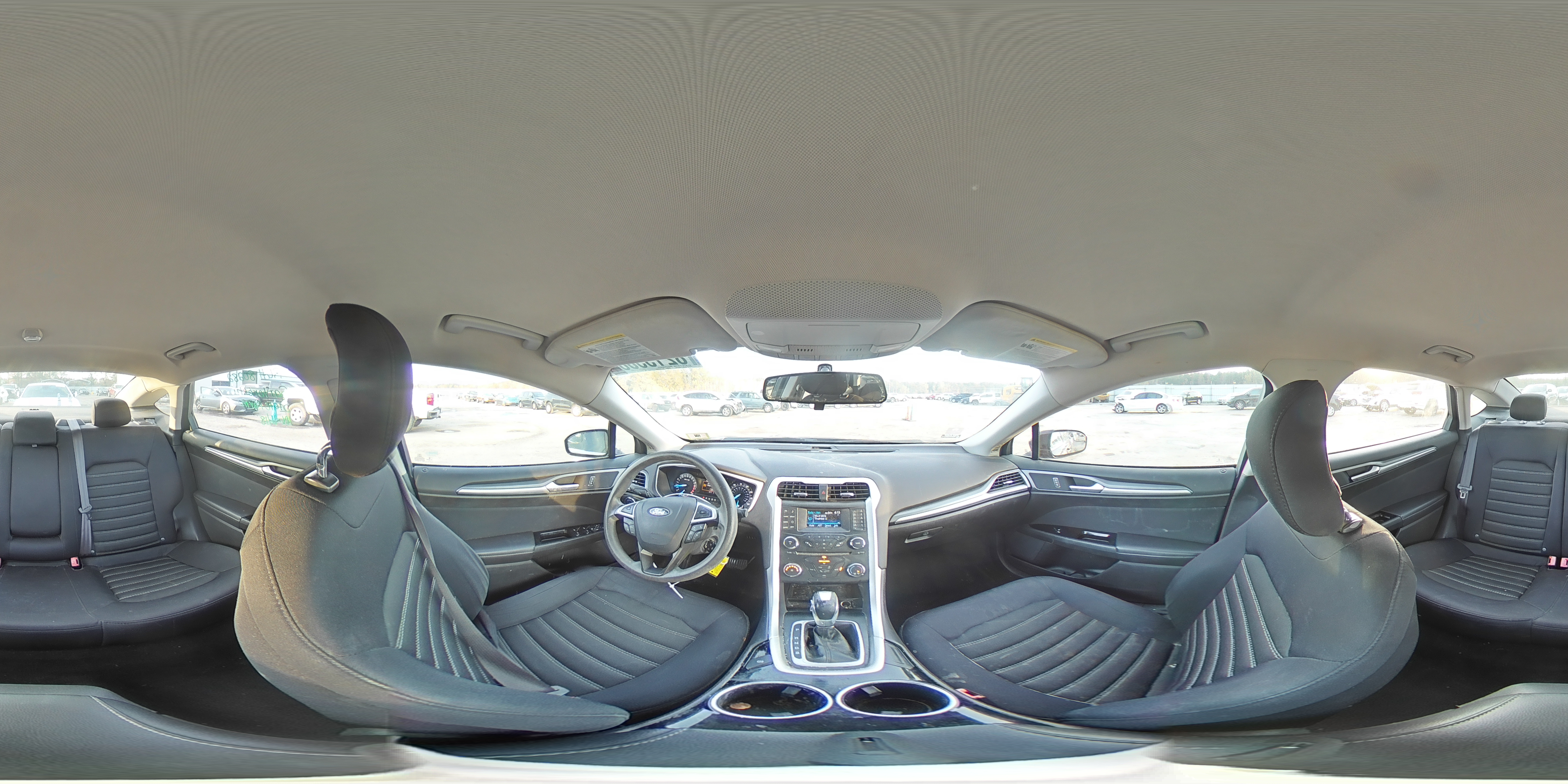 2013 Ford Fusion VIN 3FA6P0HR2DR263191 Copart auction photo, front end damage thumbnail 14